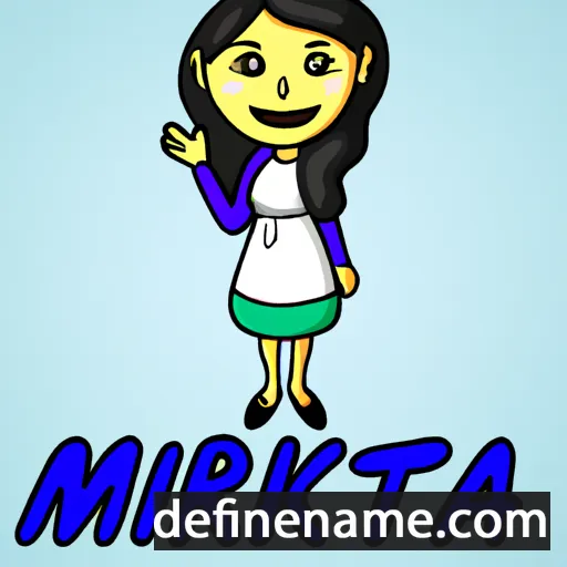 Mritika cartoon