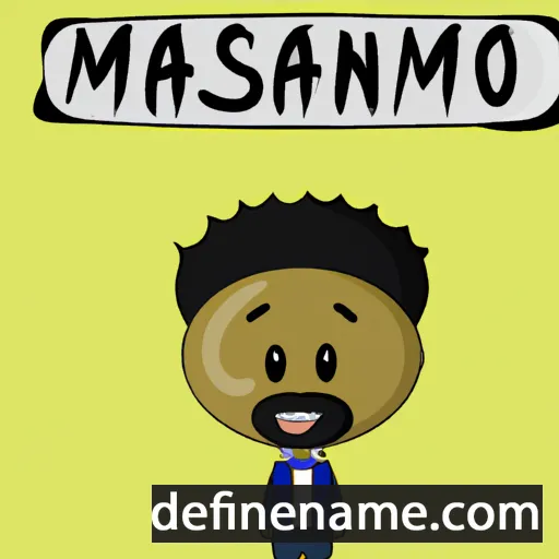 Msamaniso cartoon