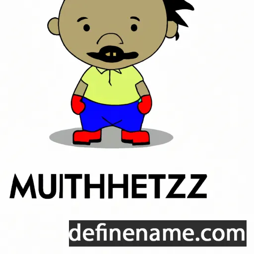 Mthuthezeli cartoon