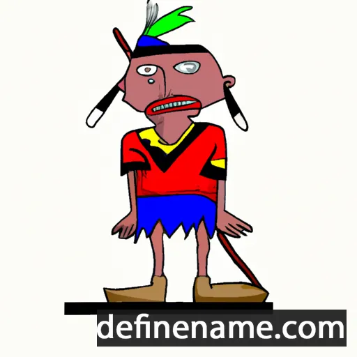 cartoon of the name Muata