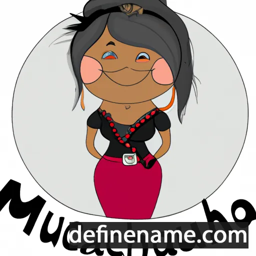 cartoon of the name Muchazvireva