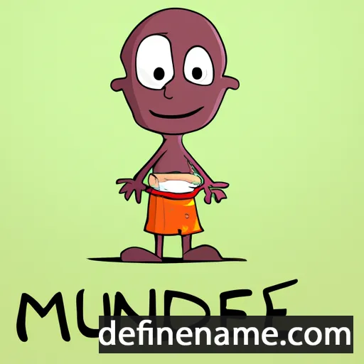 Mudene cartoon