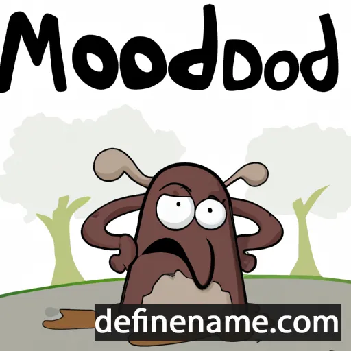 cartoon of the name Mudrooroo