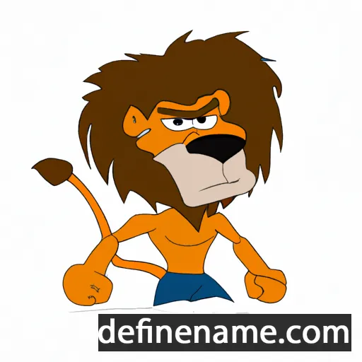 cartoon of the name Mufasa