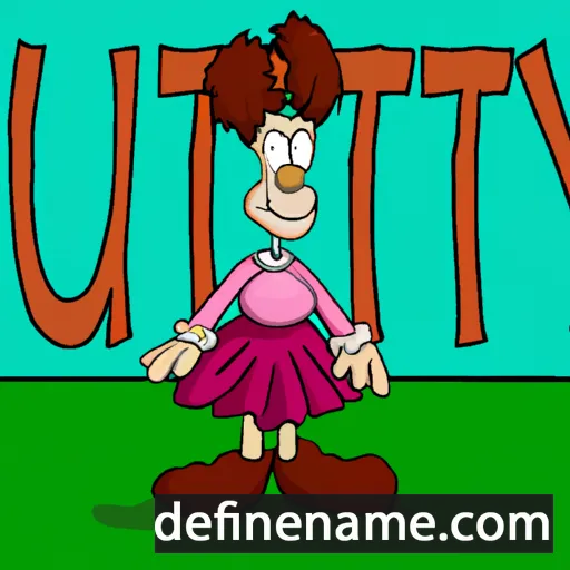 cartoon of the name Muffy