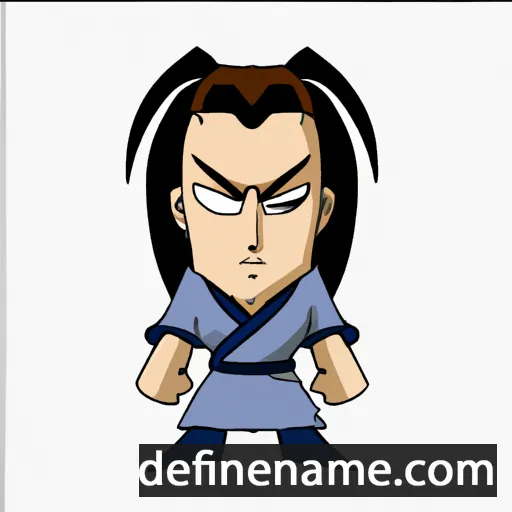 cartoon of the name Mugen