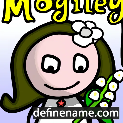 cartoon of the name Muguet