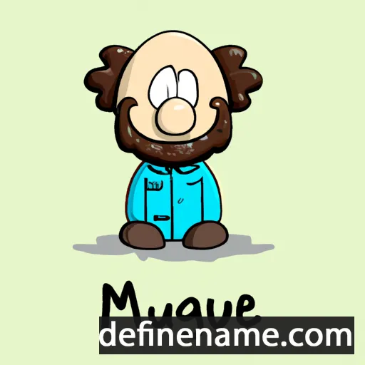 cartoon of the name Mugurel