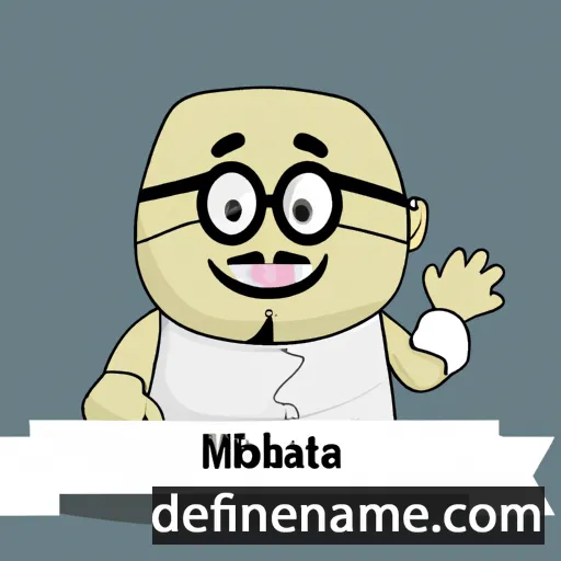 cartoon of the name Muhabbat