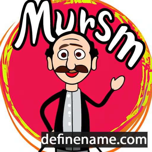 cartoon of the name Muharrem