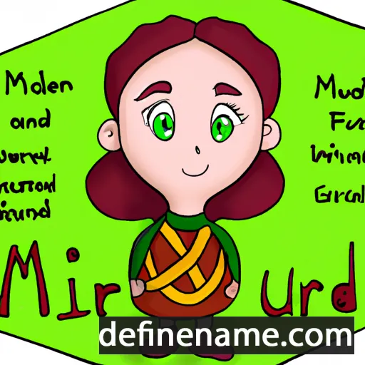 Muiréad cartoon