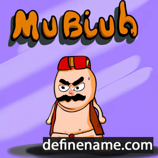 cartoon of the name Mujibur