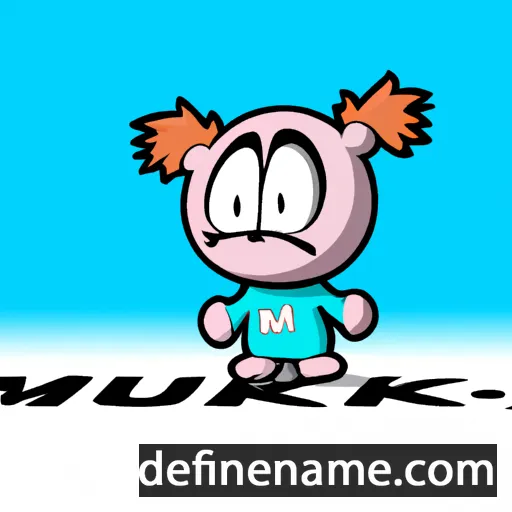 cartoon of the name Mukki