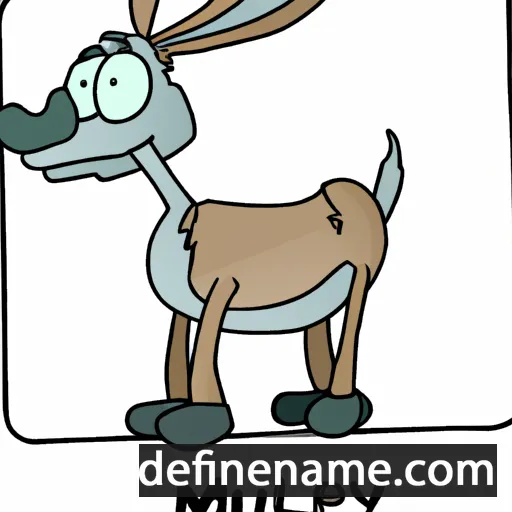 cartoon of the name Muley