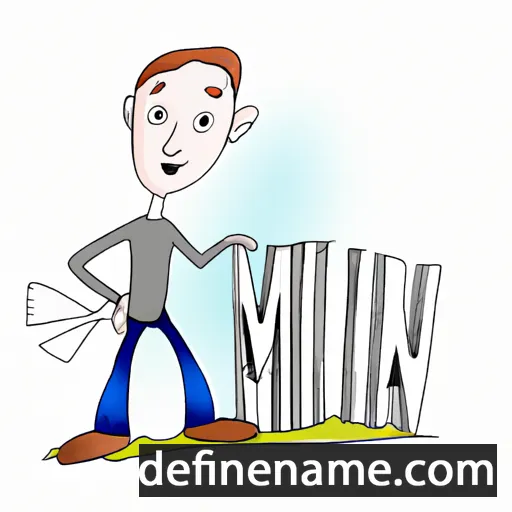 cartoon of the name Mulin