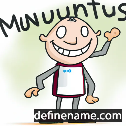 Munatius cartoon