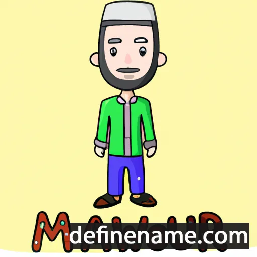 cartoon of the name Munawar