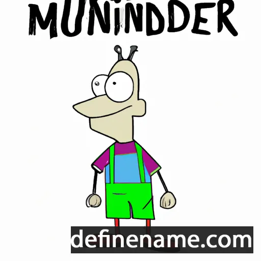 Mundher cartoon