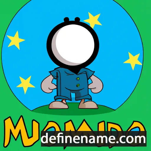 cartoon of the name Mundo