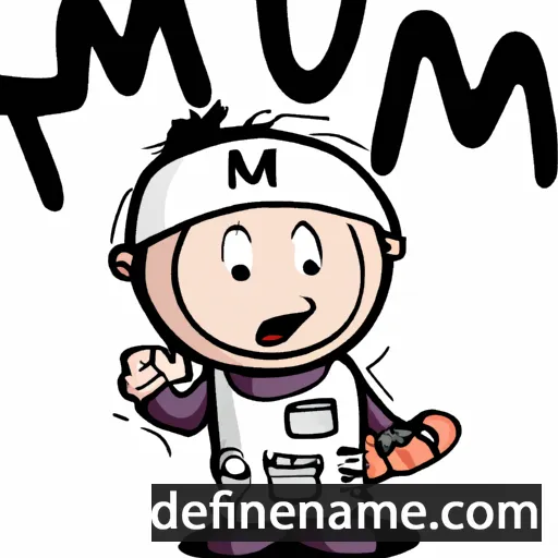 cartoon of the name Muni