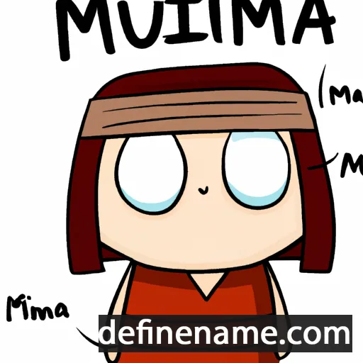 Munina cartoon