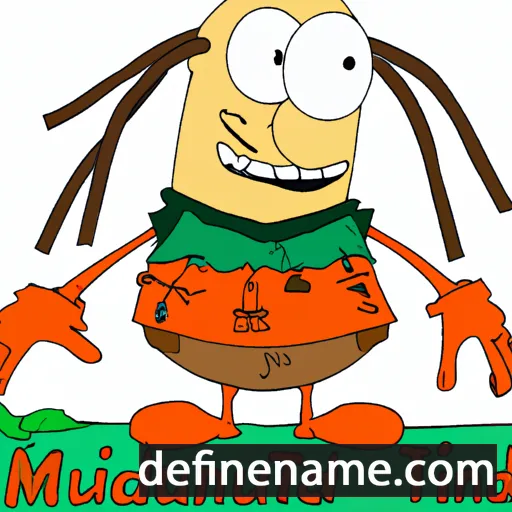 cartoon of the name Munitrud