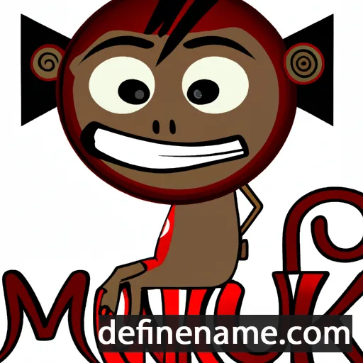 cartoon of the name Munku