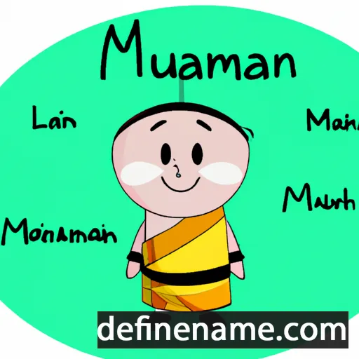 cartoon of the name Munnan