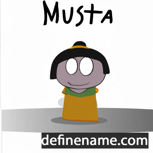 cartoon of the name Muntsa