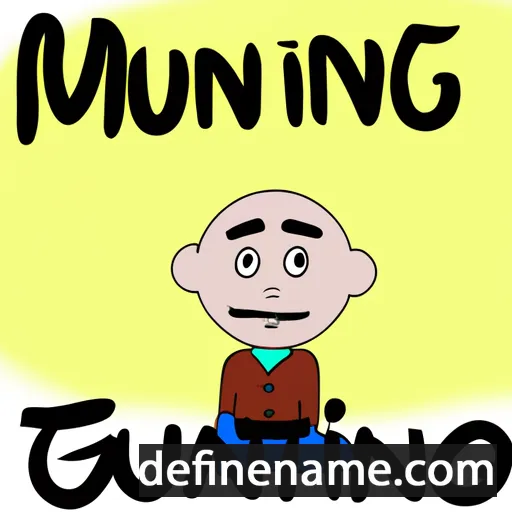 Muonting cartoon