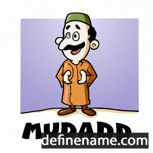 cartoon of the name Muradi