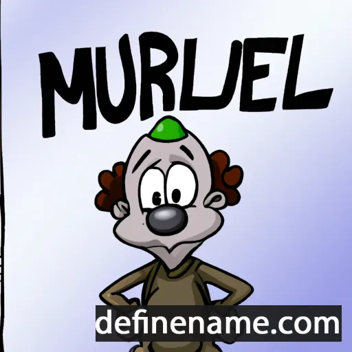 cartoon of the name Murel