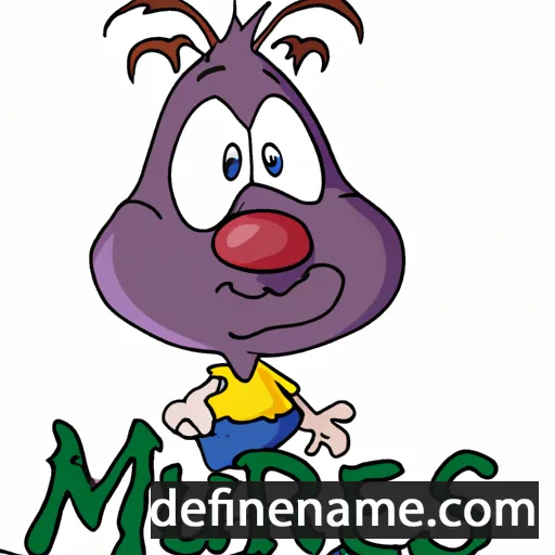 cartoon of the name Mures