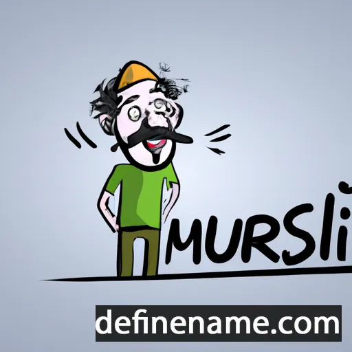 cartoon of the name Muşarif