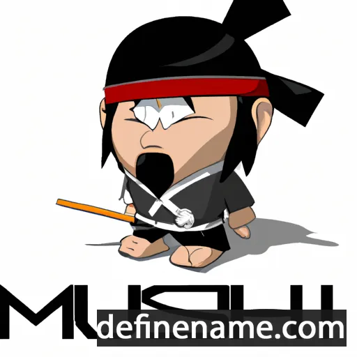 Musashi cartoon