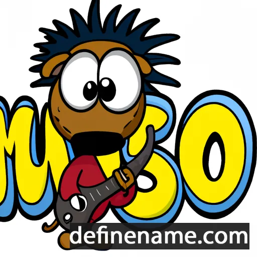 cartoon of the name Muso