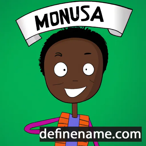 cartoon of the name Musonda