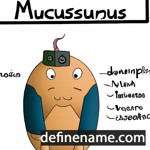 Musonianus cartoon