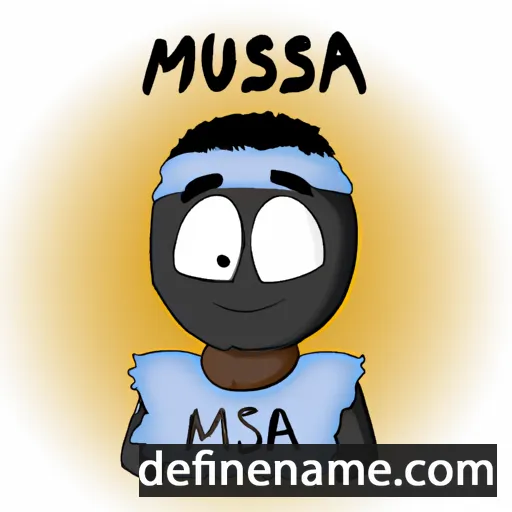 cartoon of the name Mussasa