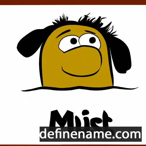 cartoon of the name Mutsi