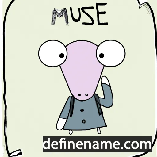 cartoon of the name Muuse