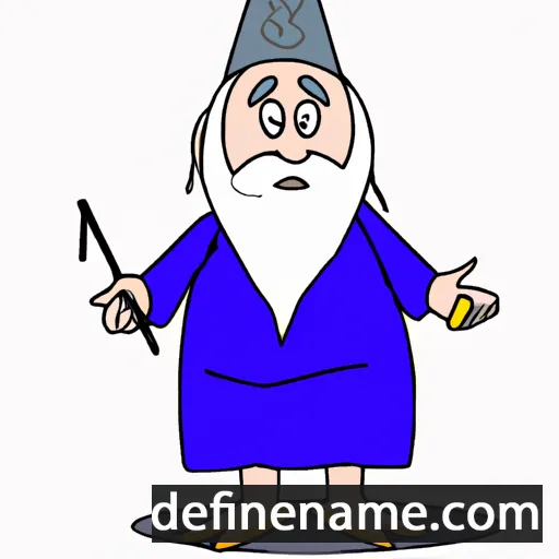 cartoon of the name Muzaffarbek