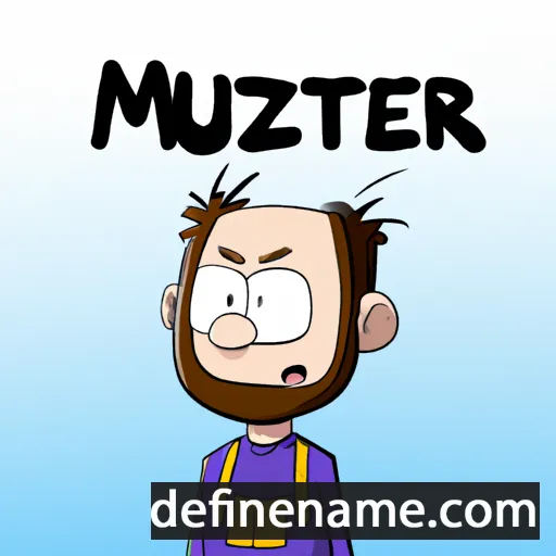 Muzaffer cartoon