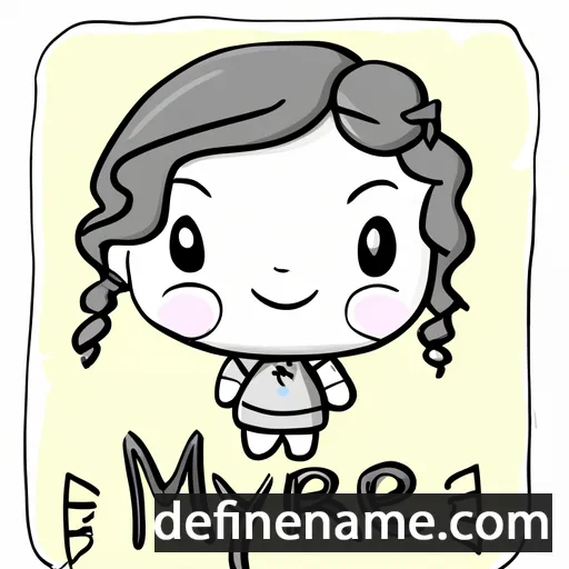 Myaree cartoon