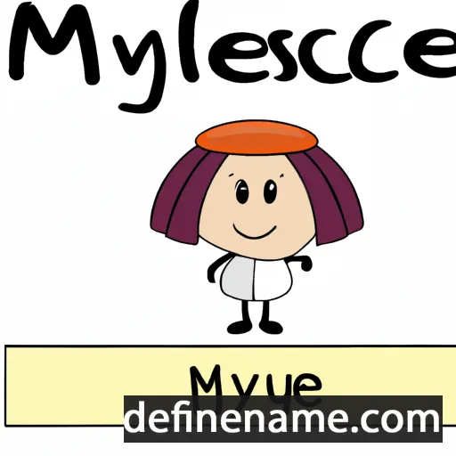 Mycene cartoon