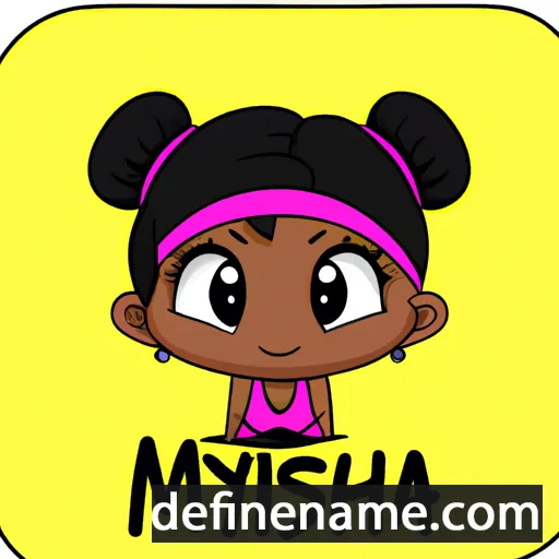 Myisha cartoon