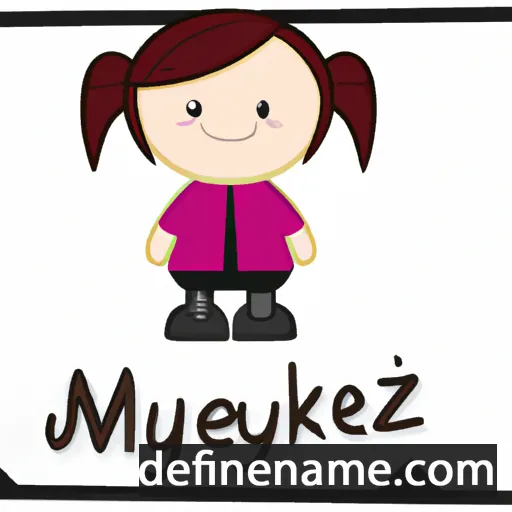 Mykenzie cartoon