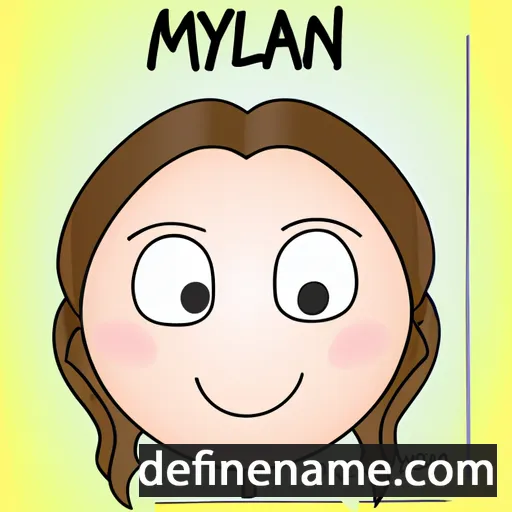 Mylann cartoon