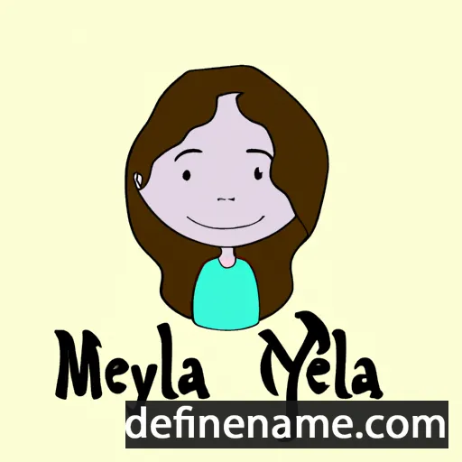 Mylena cartoon