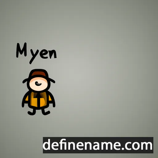 Myndowen cartoon